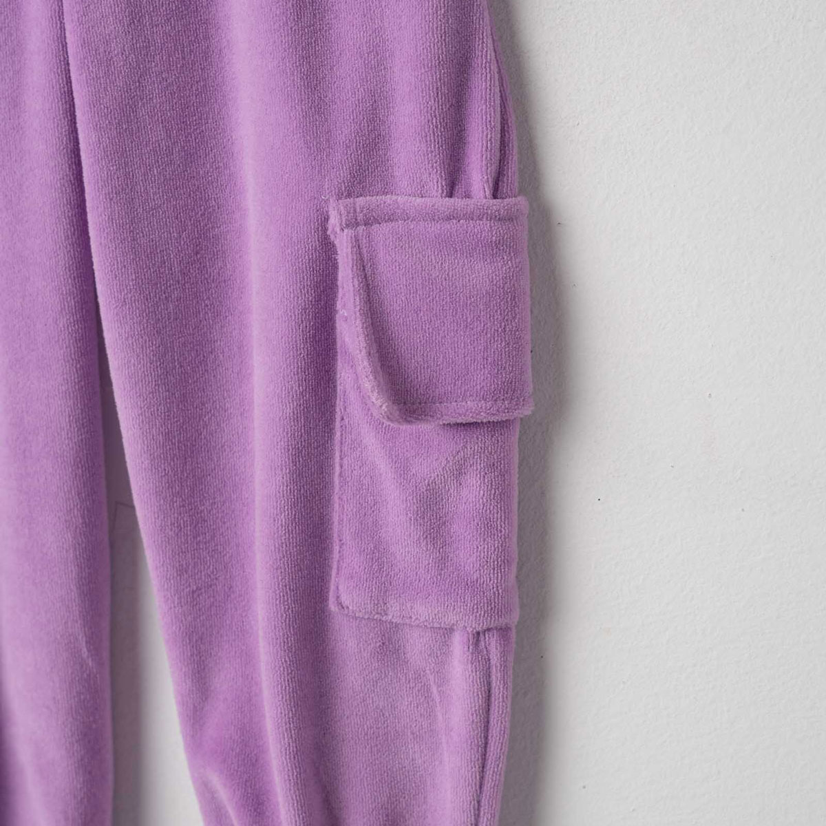 Παιδικό βελουτέ σετ με φόρμα ΕΒΙΤΑ κορίτσι - 3