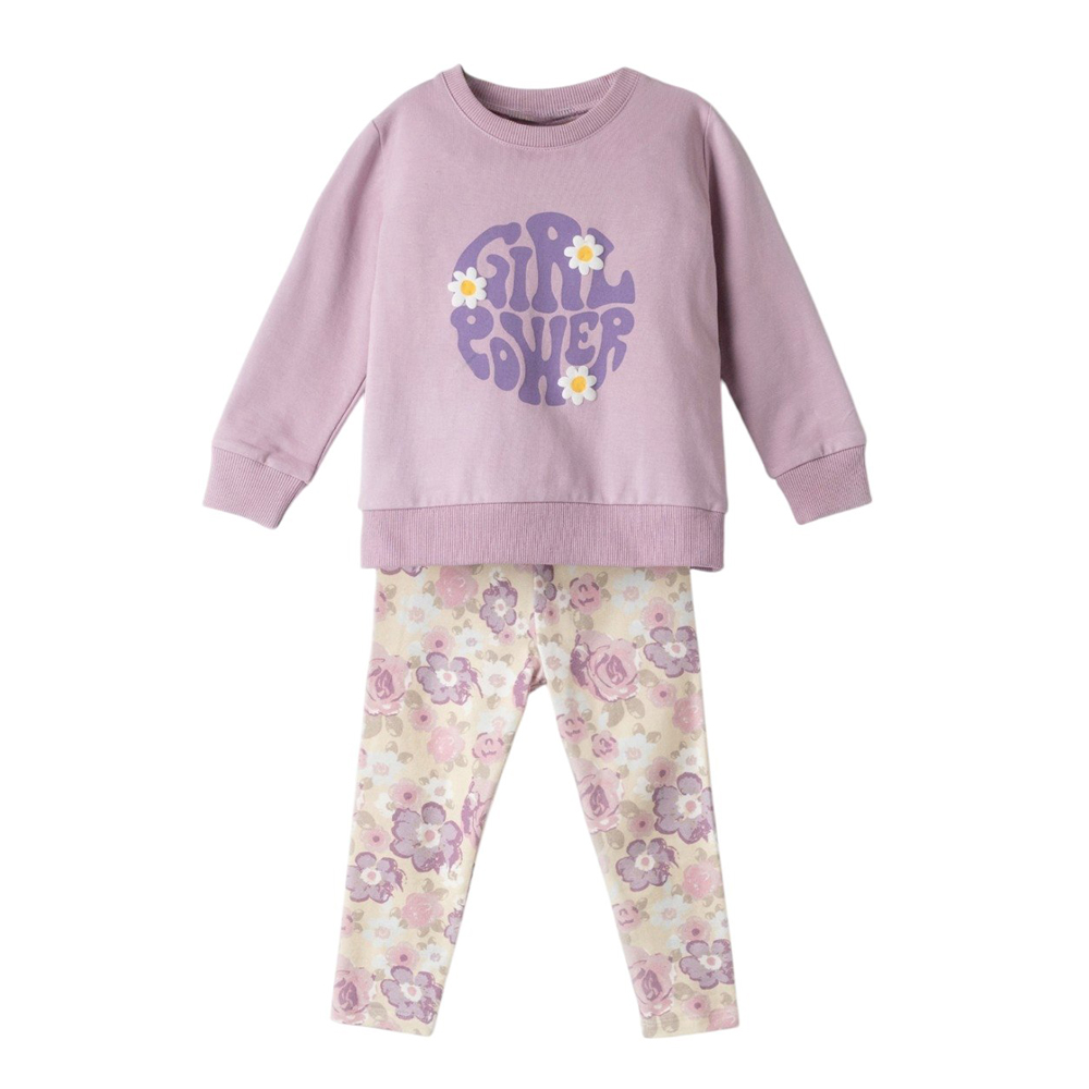 Παιδικό σετ εποχής με κολάν ΕΒΙΤΑ κορίτσι - 1