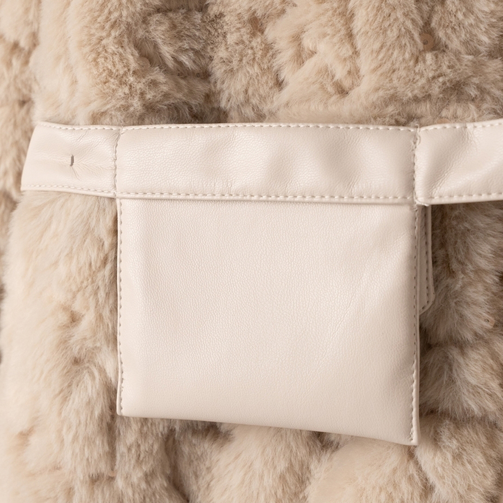 Παιδικό γούνινο παλτό ΕΒΙΤΑ κορίτσι - 2