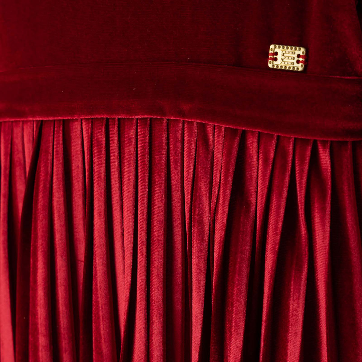 Παιδικό βελούδινο φόρεμα ΕΒΙΤΑ κορίτσι - 2