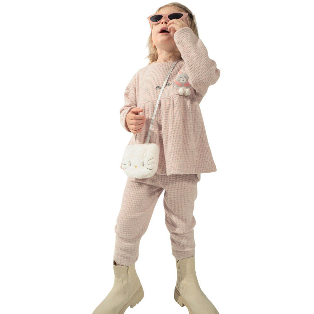 Βρεφικό σετ με κολάν ΕΒΙΤΑ κορίτσι - 2