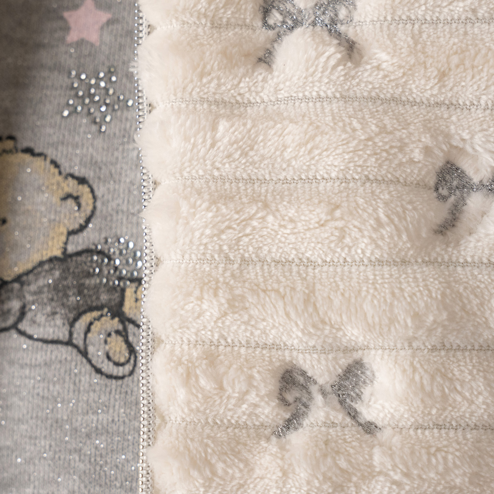 Βρεφικό σετ με φόρμα 3 τμχ ΕΒΙΤΑ κορίτσι - 4