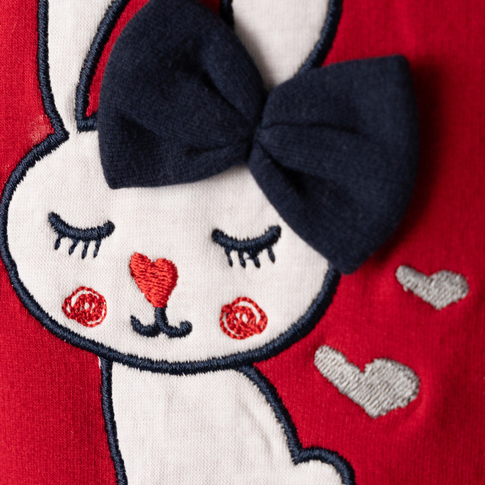 Βρεφικό σετ με τζιν κολάν ΕΒΙΤΑ κορίτσι - 2