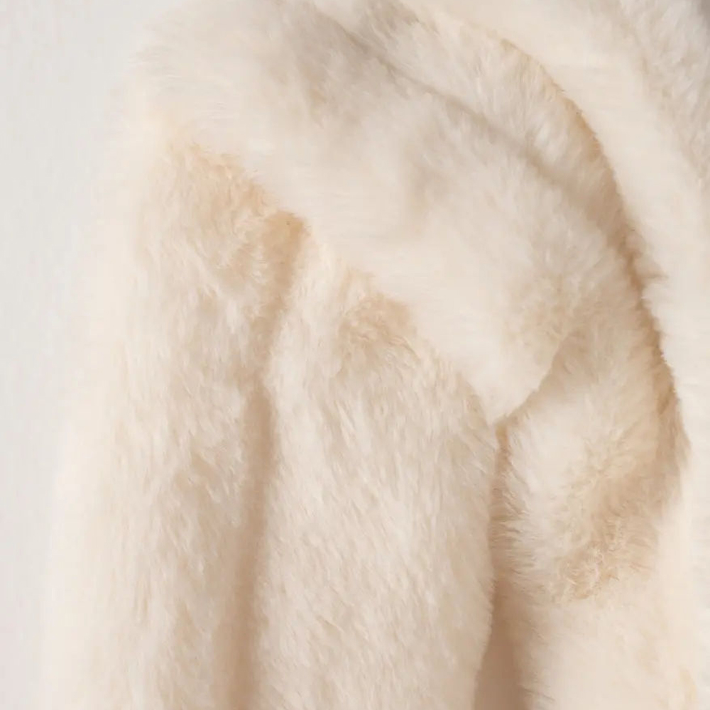 Βρεφικό γούνινο παλτό ΕΒΙΤΑ κορίτσι - 3