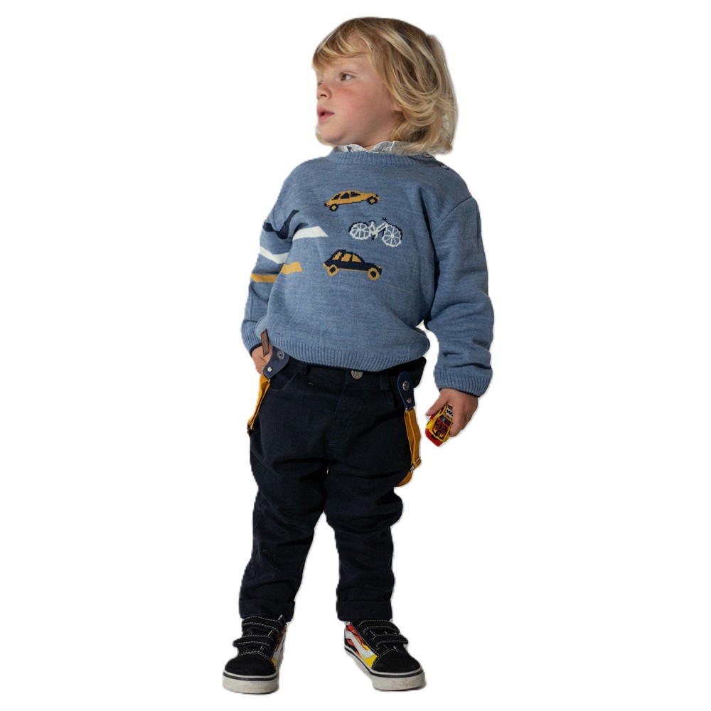 Βρεφικό σετ με παντελόνι 3 τμχ HASHTAG αγόρι - 4