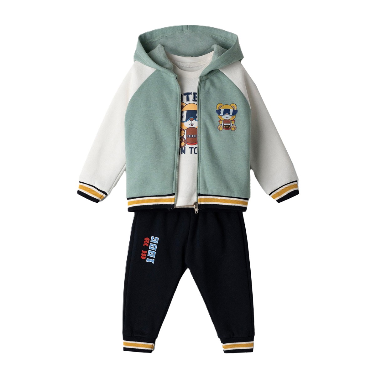 Βρεφικό σετ για αγορι HASHTAG - ΜΕΝΤΑ