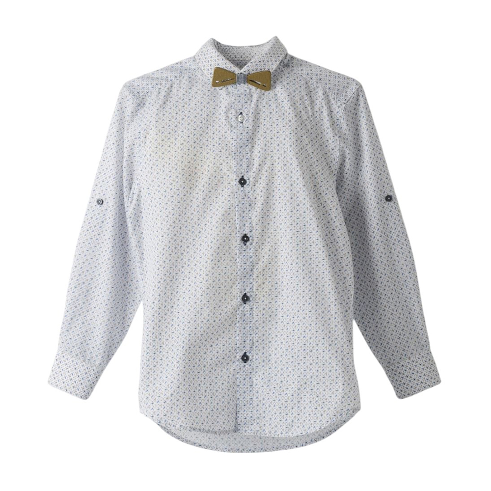 Παιδικό πουκάμισο HASHTAG αγόρι - ΛΕΥΚΟ
