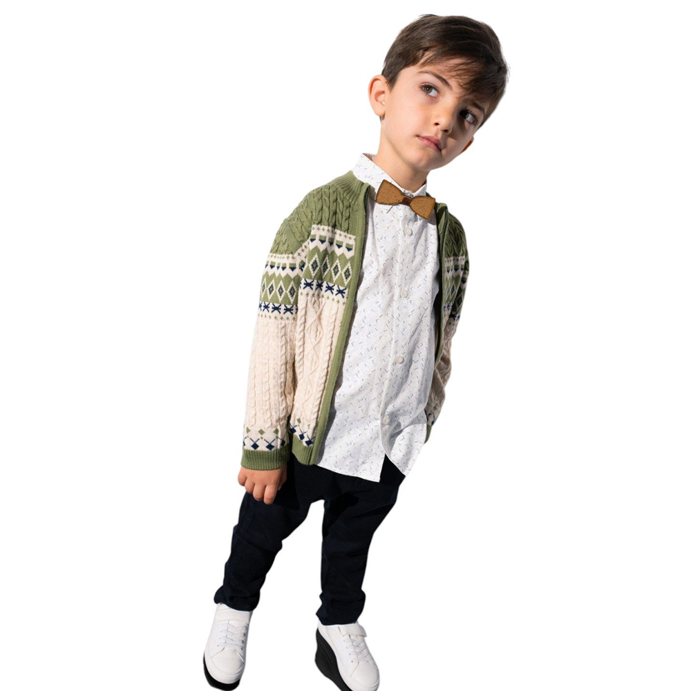 Παιδικό σετ με παντελόνι 3 τμχ HASHTAG αγόρι - 2