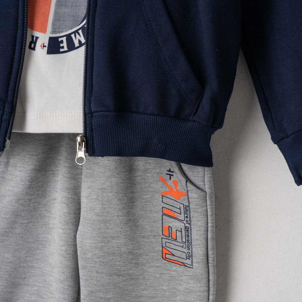 Παιδικό σετ με φόρμα 3 τμχ HASHTAG αγόρι - 2