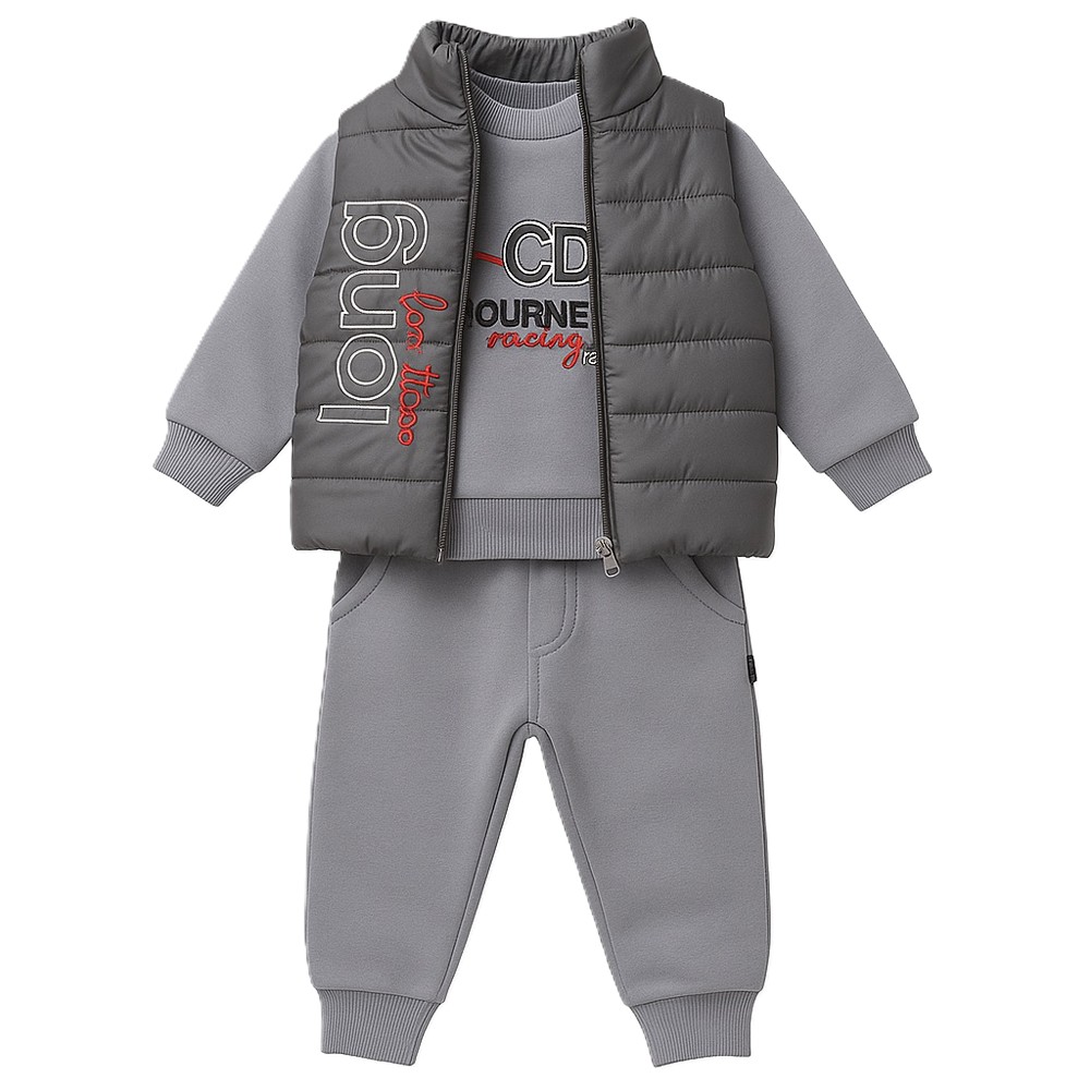 Παιδικό σετ με φόρμα 3 τμχ RESTART αγόρι - 1