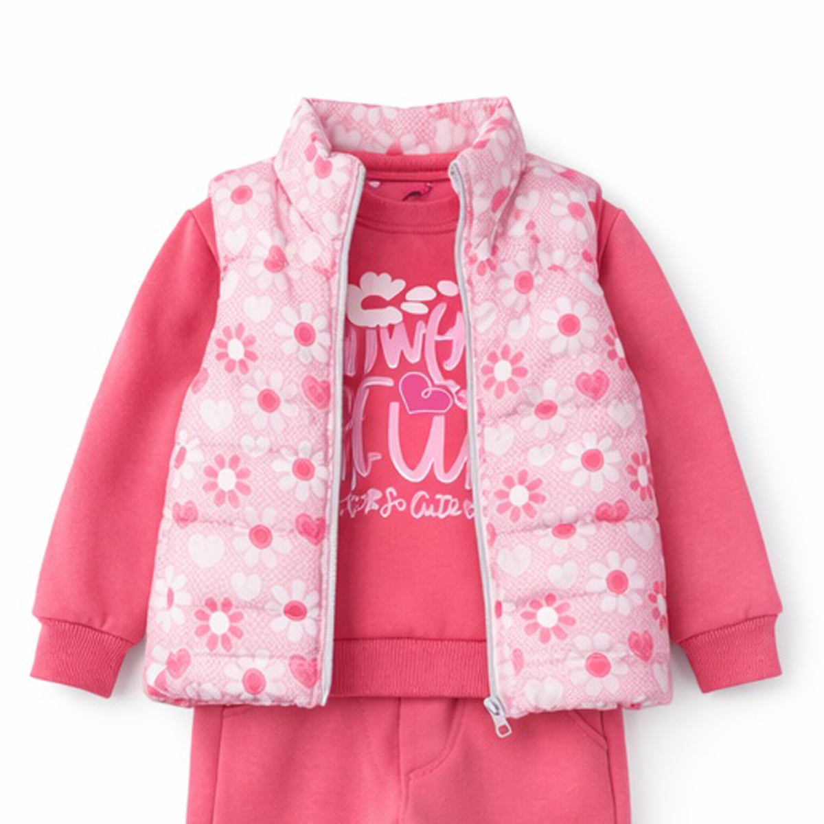 Παιδικό σετ με φόρμα 3 τμχ RESTART κορίτσι - 3