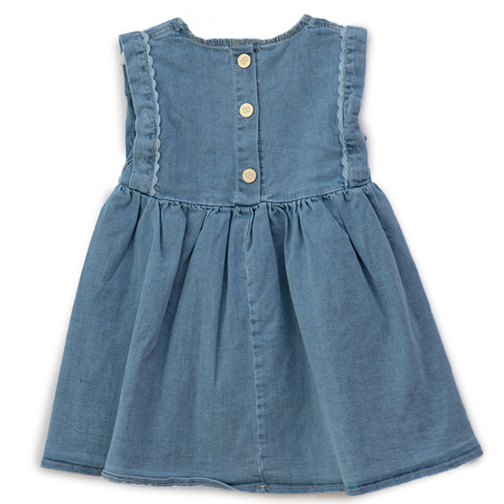 Βρεφικό τζιν φόρεμα RESTART κορίτσι - 2
