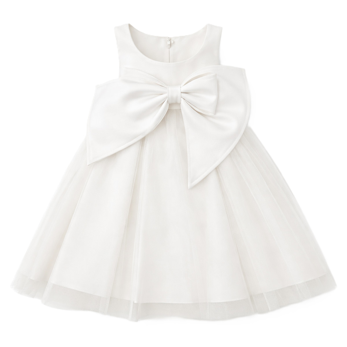 Φόρεμα με φιόγκο RESTART - ΛΕΥΚΟ