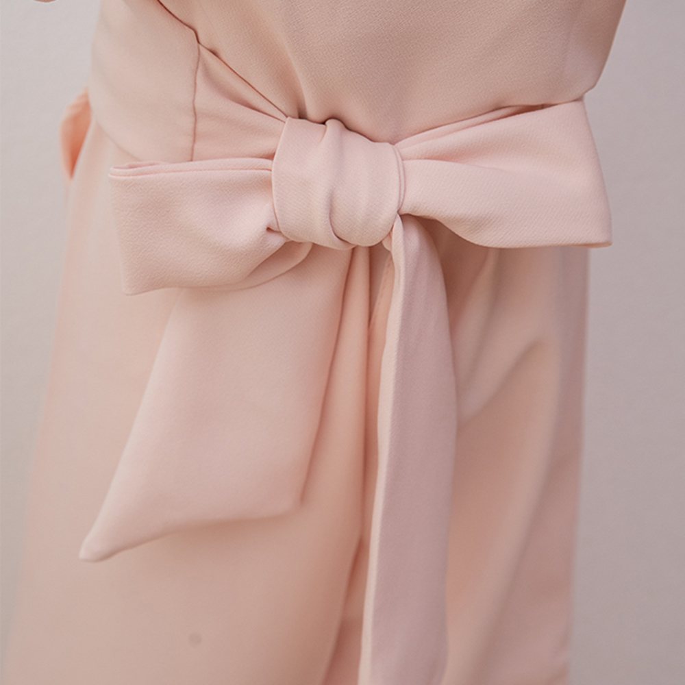 Φόρεμα με ιδιαίτερο φιόγκο RESTART - 3