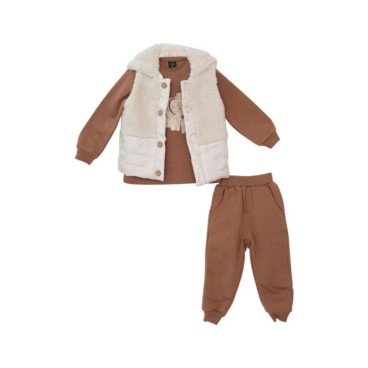 Βρεφικό σετ με φόρμα 3 τμχ RESTART αγόρι - 1