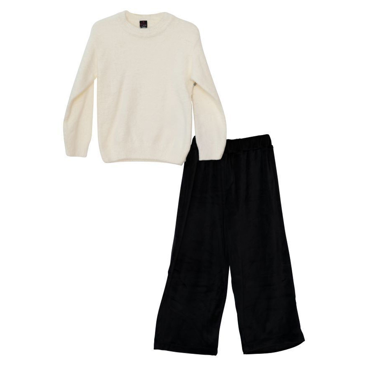 Παιδικό σετ με παντελόνι RESTART κορίτσι - ΕΚΡΟΥ