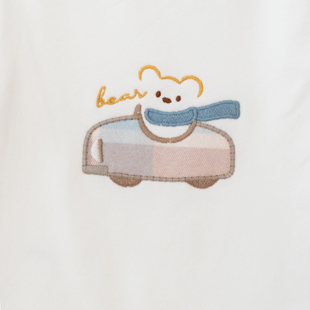 Βρεφικό σετ με παντελόνι 3 τμχ RESTART αγόρι - 4