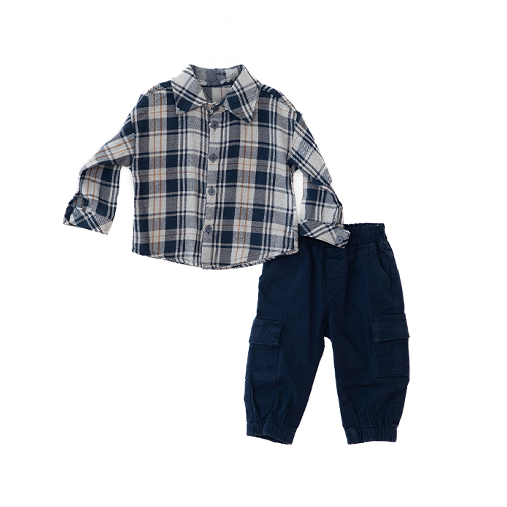 Βρεφικό σετ με παντελόνι 3 τμχ RESTART αγόρι - 2