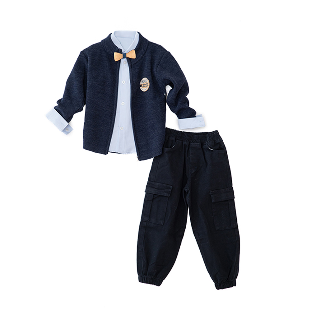 Παιδικό σετ με παντελόνι 3 τμχ RESTART αγόρι - 1