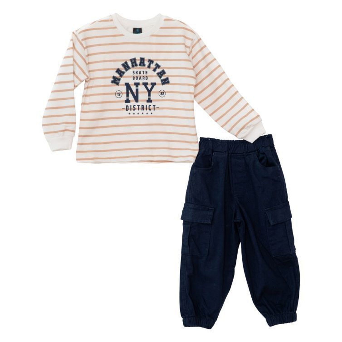 Παιδικό σετ με παντελόνι 3 τμχ RESTART αγόρι - 3