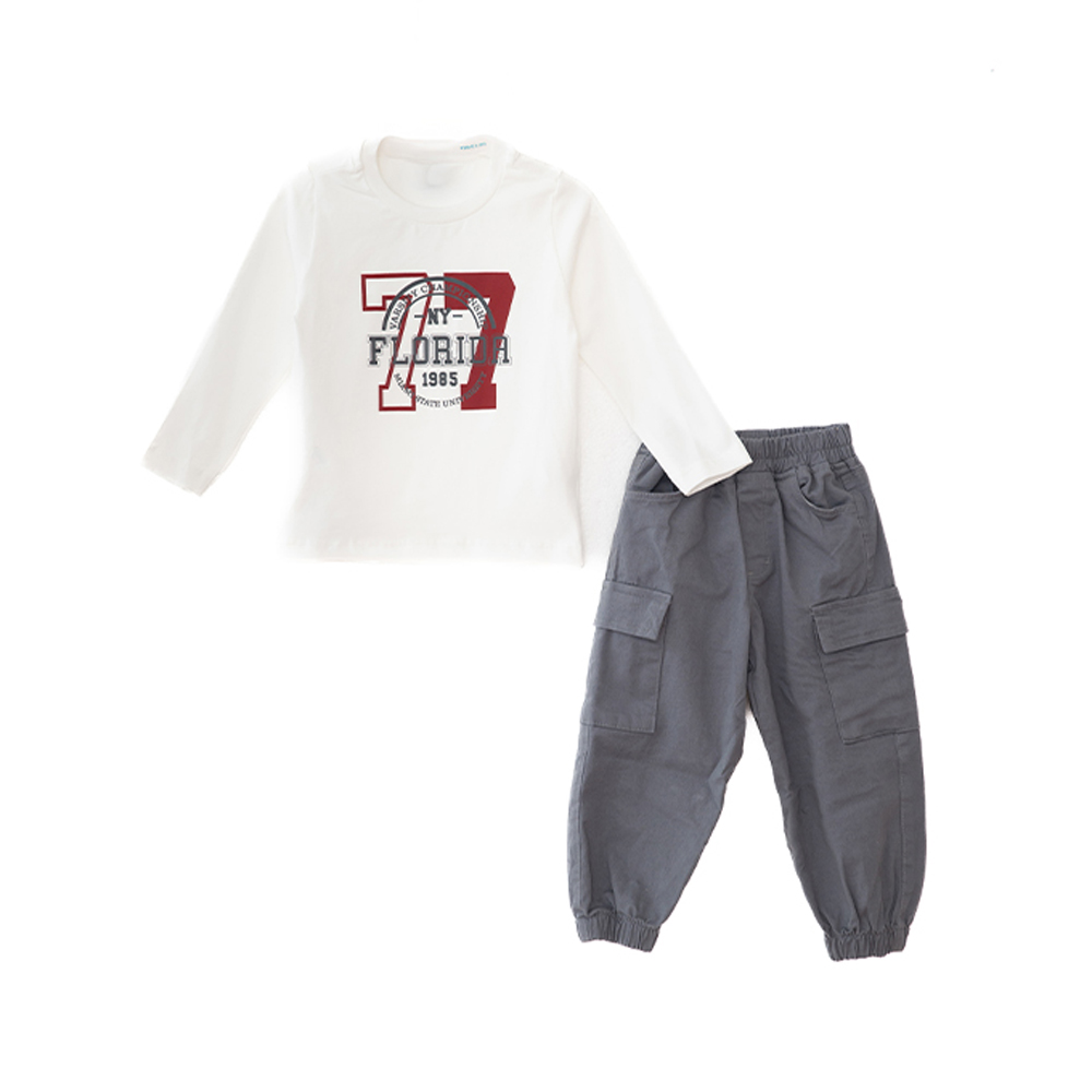 Παιδικό σετ με παντελόνι 3 τμχ RESTART αγόρι - 2