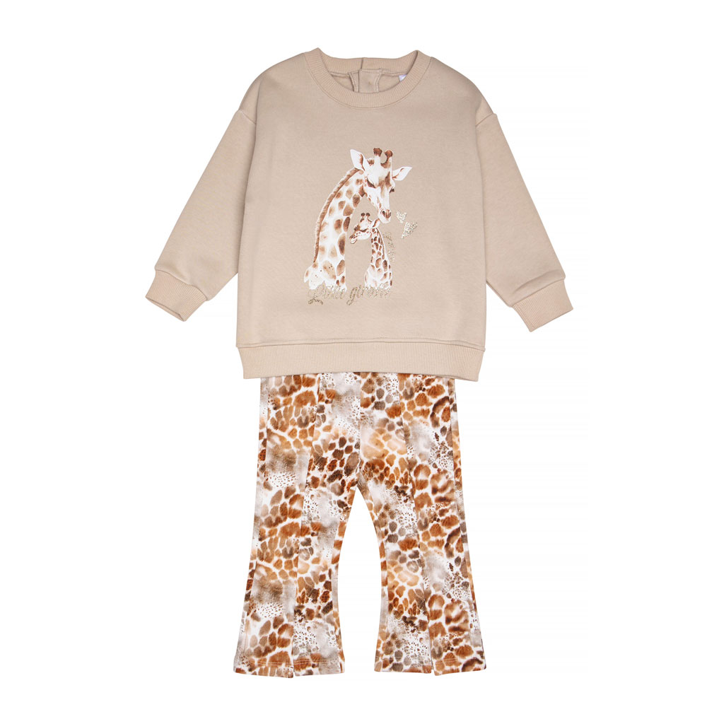 Σετ με κολάν SPRINT κορίτσι - ΜΠΕΖ