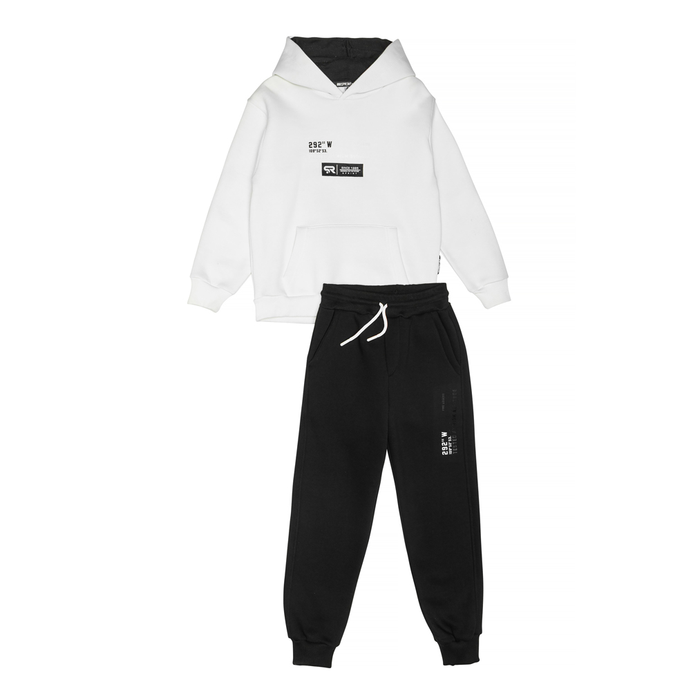 Σετ με φόρμα SPRINT αγόρι - OFF WHITE