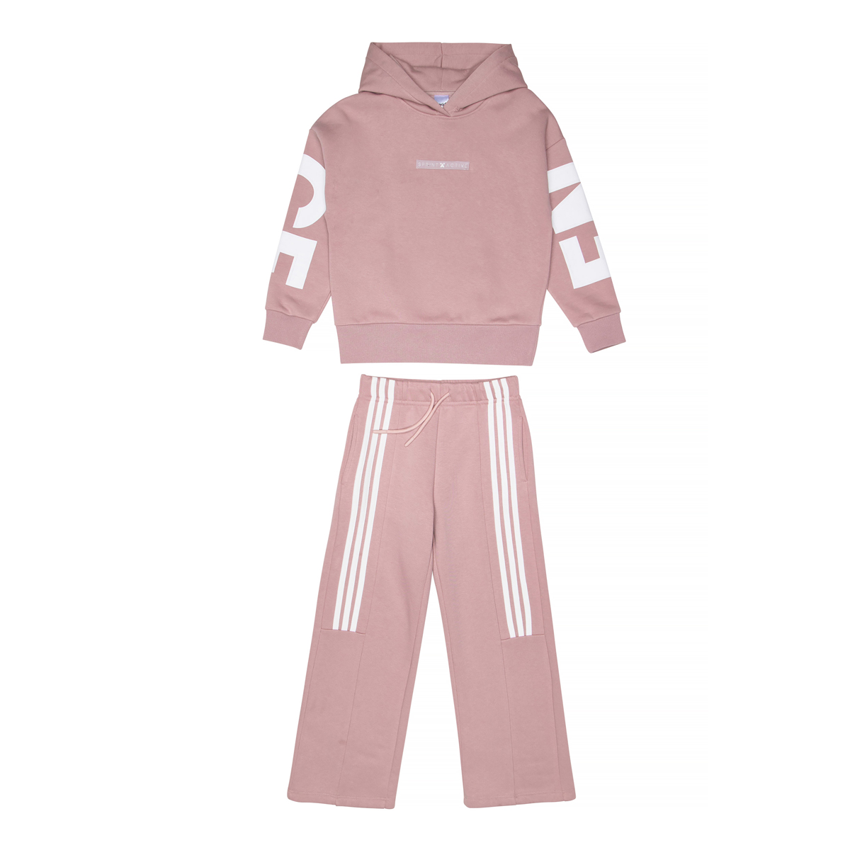 Σετ με φόρμα SPRINT κορίτσι - ΡΟΖ