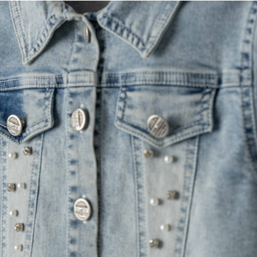 Παιδικό τζιν μπουφάν ΕΒΙΤΑ κορίτσι - 2