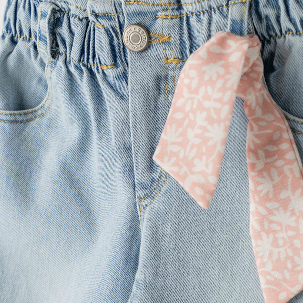 Παιδικό τζιν παντελόνι ΕΒΙΤΑ κορίτσι - 2