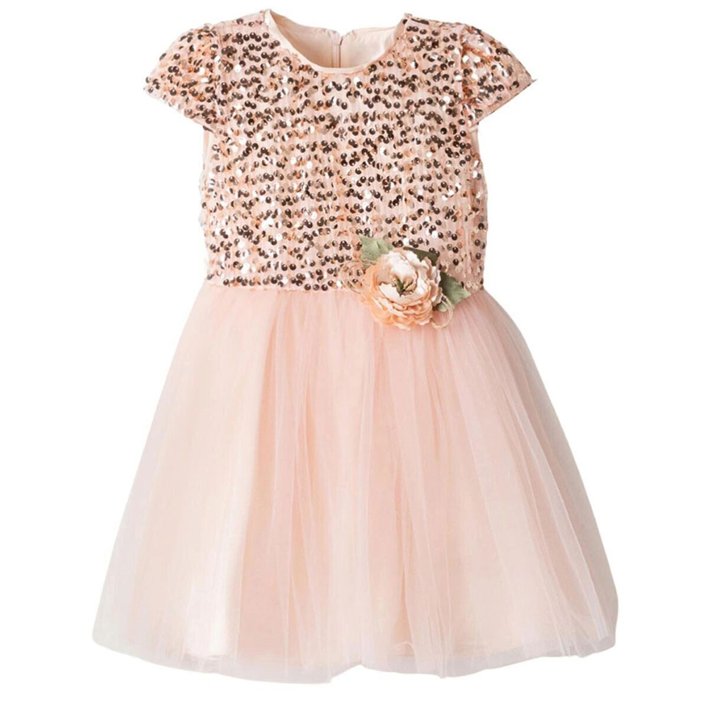 Παιδικό φόρεμα ΕΒΙΤΑ κορίτσι - ΣΟΜΟΝ