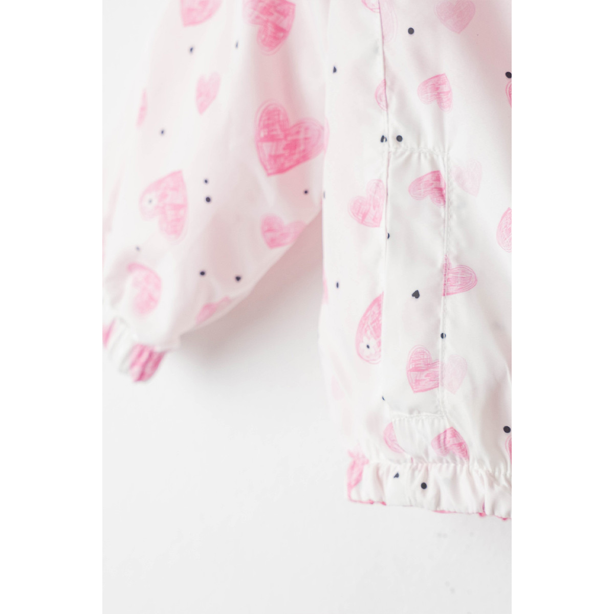 Παιδικό αντιανεμικό μπουφάν διπλής όψης ΕΒΙΤΑ κορίτσι - 2