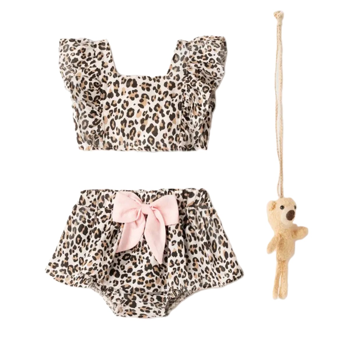 Βρεφικό σετ με φούστα ΕΒΙΤΑ κορίτσι - ΜΠΕΖ