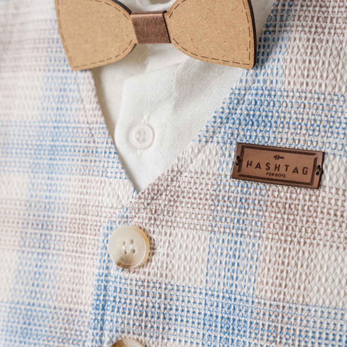 Βρεφικό σετ με παντελόνι 3 τμχ HASHTAG αγόρι - 2