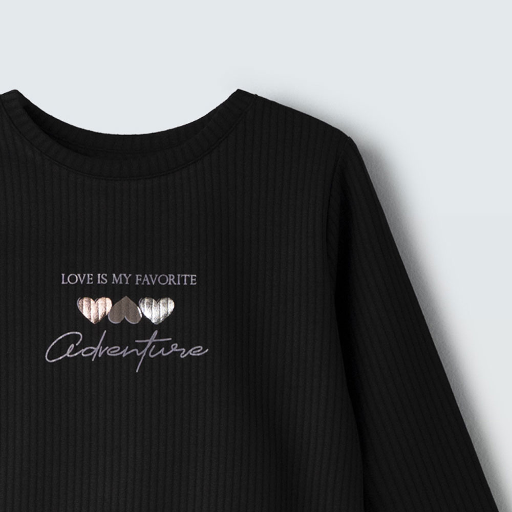 Παιδική μακρυμάνικη μπλούζα ΕΒΙΤΑ κορίτσι - 3