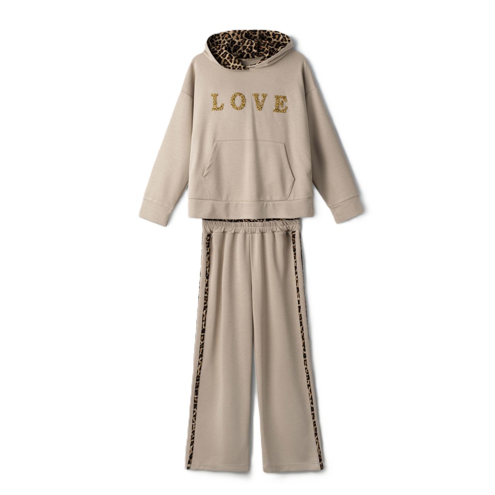 Παιδικό σετ με φόρμα ΕΒΙΤΑ κορίτσι - ΜΠΕΖ