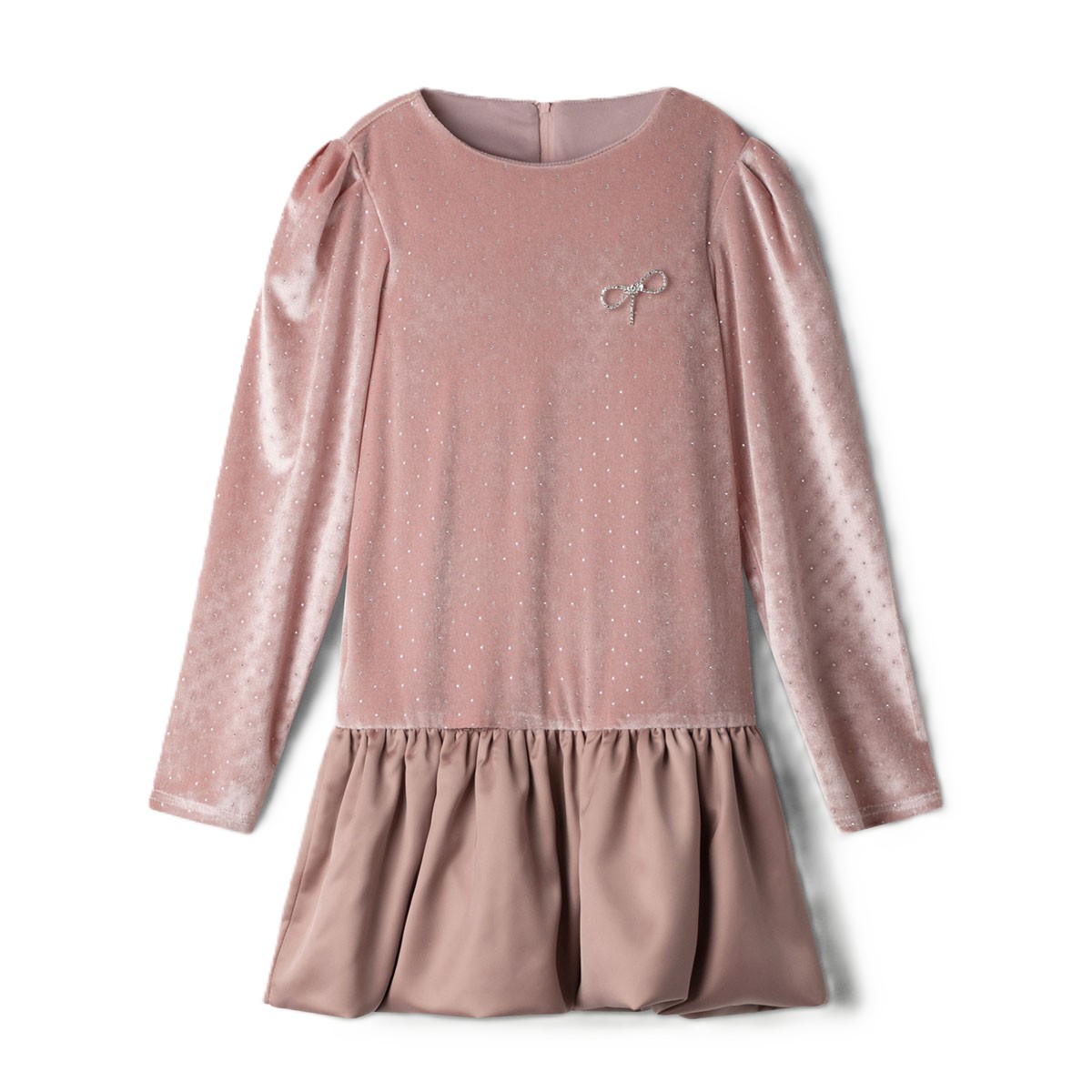 Παιδικό φόρεμα ΕΒΙΤΑ κορίτσι - ΣΑΠΙΟ ΜΗΛΟ