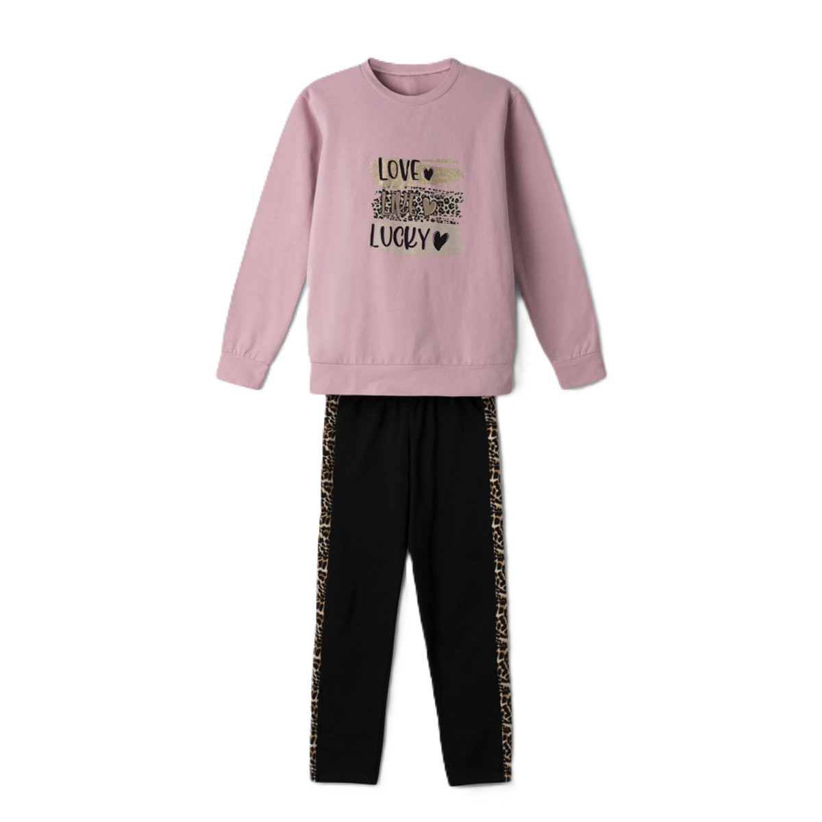 Σετ με κολάν ΕΒΙΤΑ - ΡΟΖ