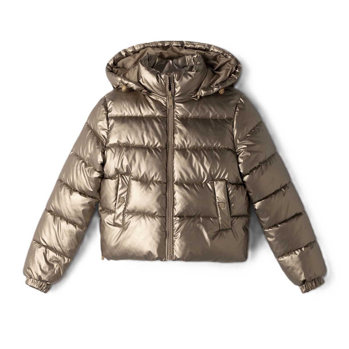 Παιδικό μπουφάν ΕΒΙΤΑ κορίτσι - ΧΡΥΣΟ