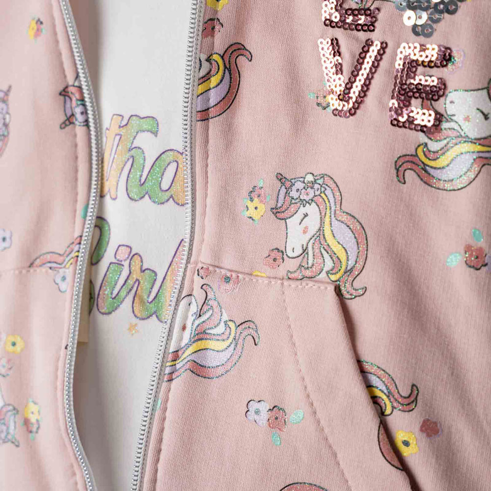 Παιδικό σετ με φόρμα 3 τμχ ΕΒΙΤΑ κορίτσι - 2