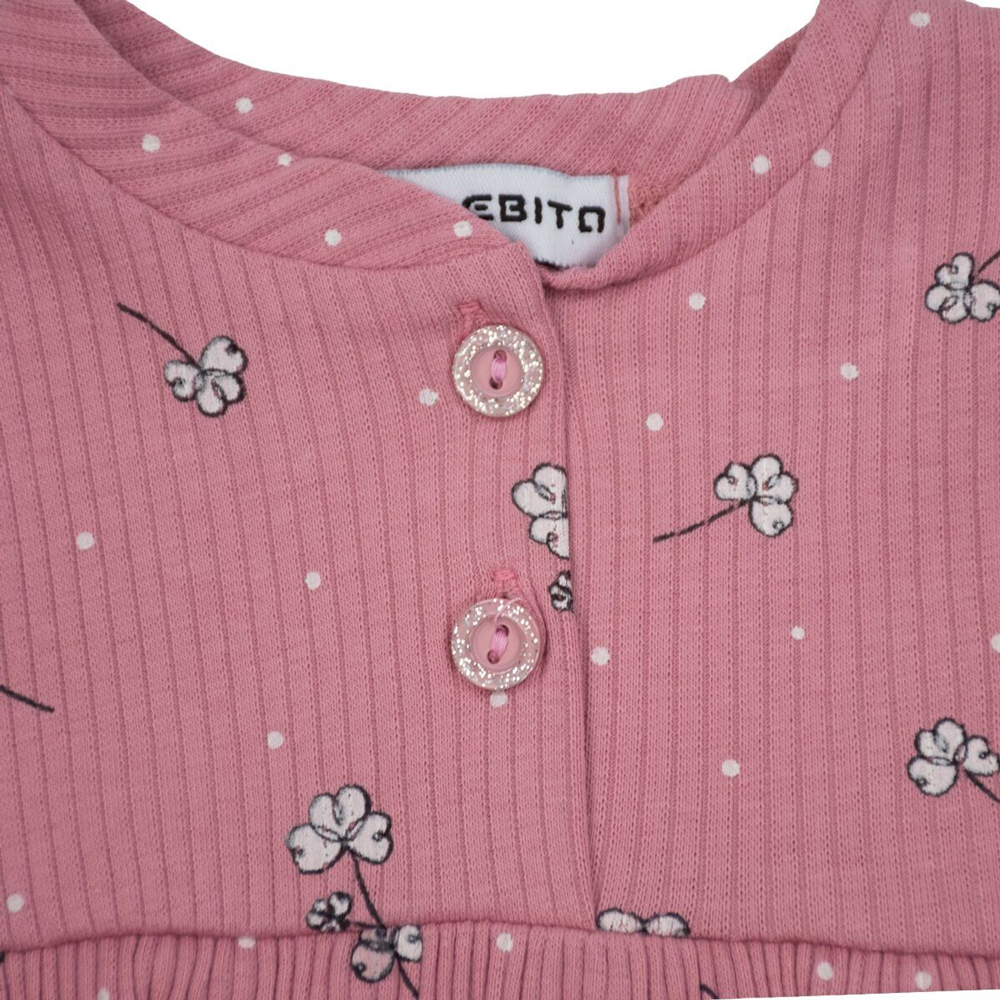 Βρεφικό σετ με παντελόνι και τσαντάκι ΕΒΙΤΑ κορίτσι - 4