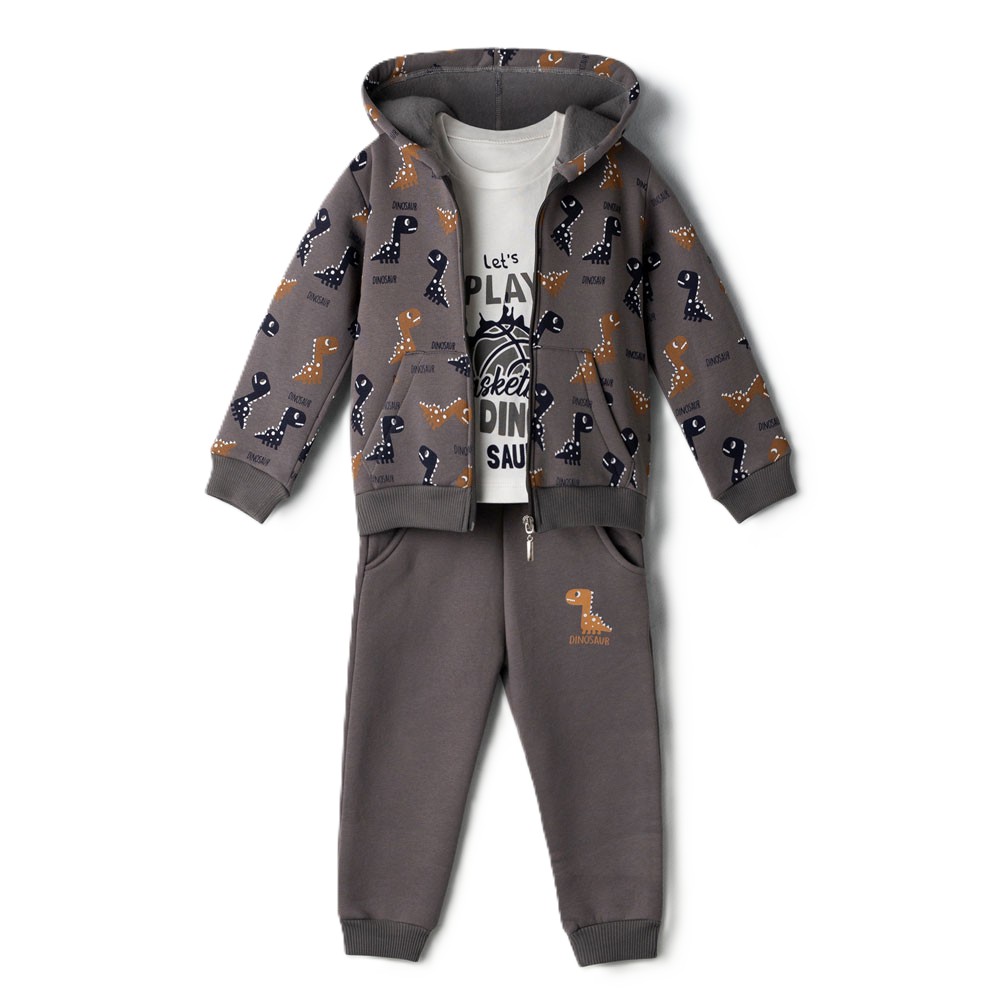 Παιδικό σετ με φόρμα 3 τμχ HASHTAG αγόρι - 1