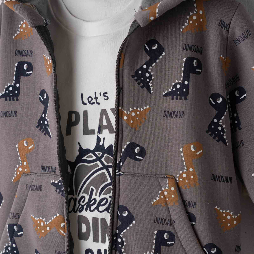 Παιδικό σετ με φόρμα 3 τμχ HASHTAG αγόρι - 3