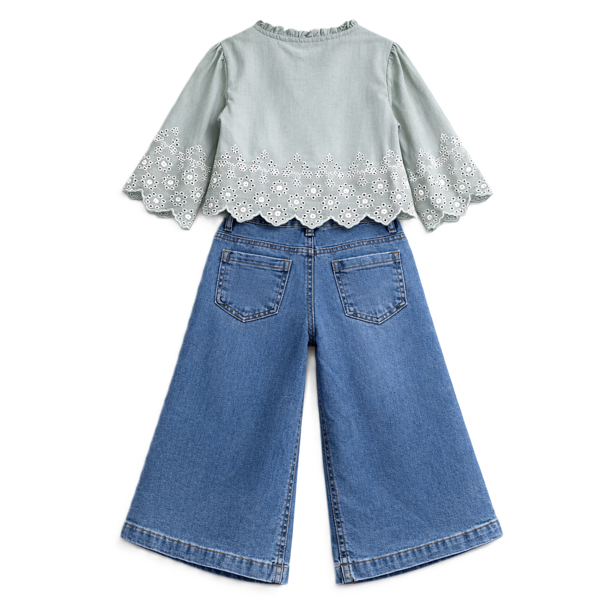 Σετ με τζιν παντελόνα RESTART - 2