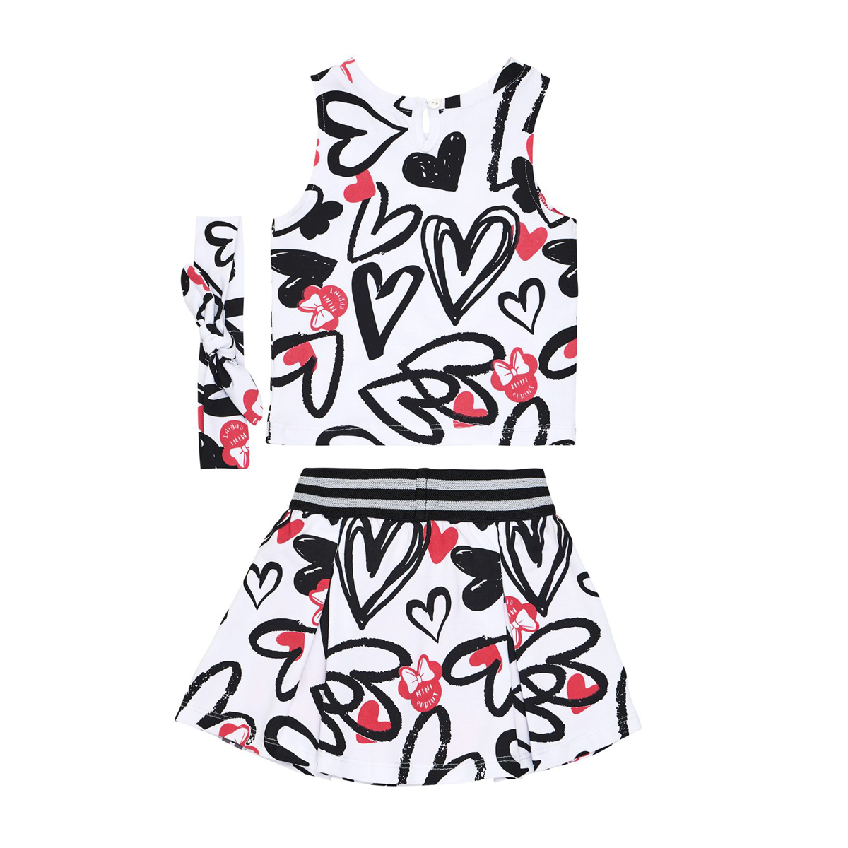 Παιδικό σετ με σόρτς SPRINT κορίτσι - 2