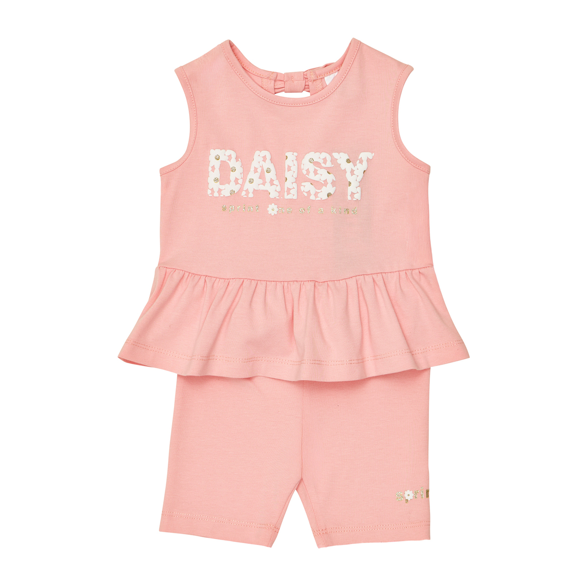 Παιδικό σετ με κολάν SPRINT κορίτσι - ΡΟΖ