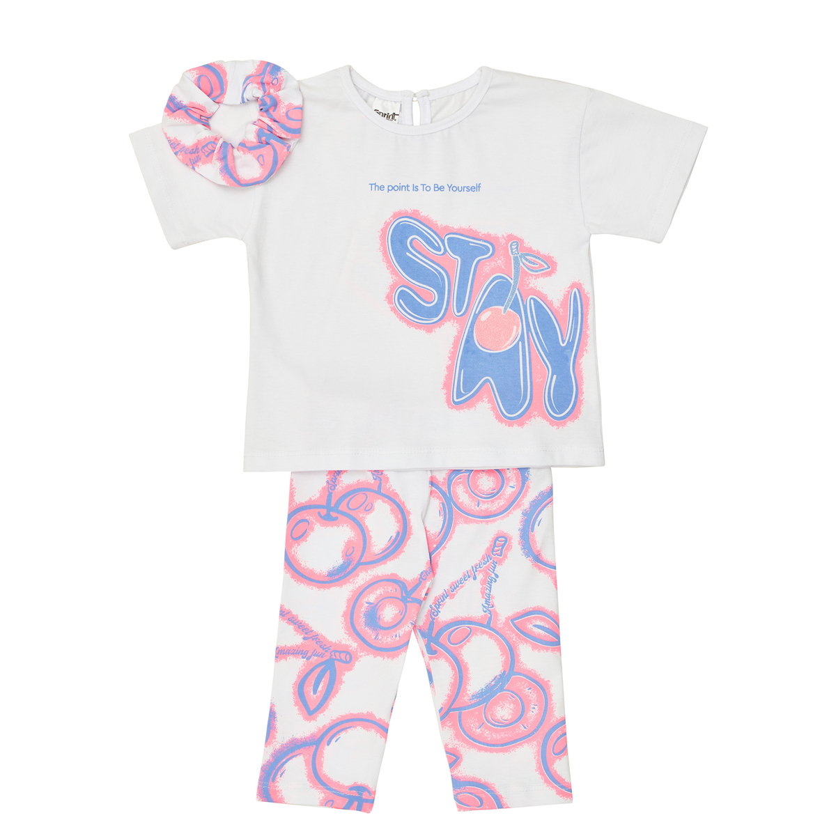 Παιδικό σετ με κολάν SPRINT κορίτσι ΛΕΥΚΟ 12-18 ΜΗΝΩΝ - ΛΕΥΚΟ