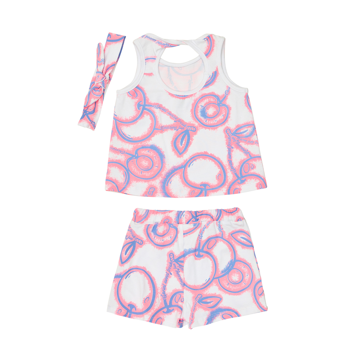 Παιδικό σετ με σόρτς SPRINT κορίτσι - 2
