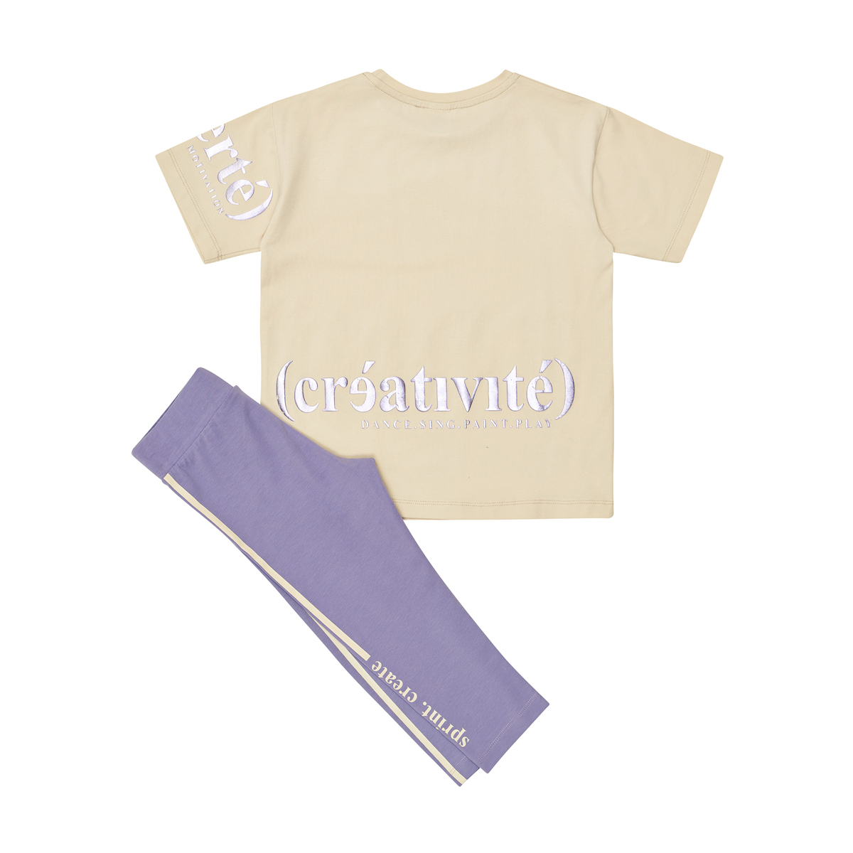 Παιδικό σετ με κολάν SPRINT κορίτσι - 2