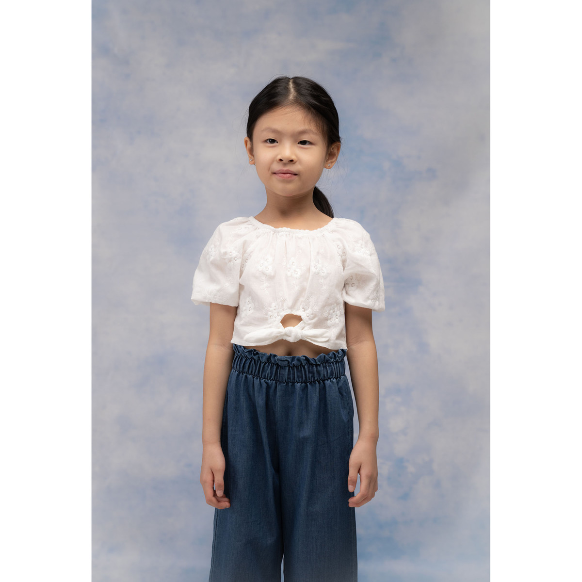 Παιδικό σετ με παντελόνι ΕΒΙΤΑ κορίτσι - 4